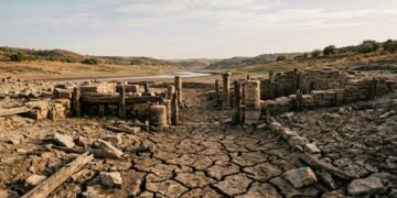 Rios europeus secaram tanto que trouxeram de volta vestígios da Segunda Guerra, monumentos milenares e relíquias históricas