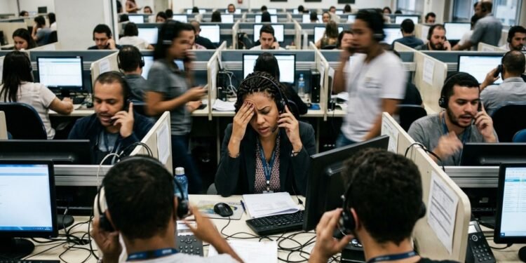 Coordenadora é obrigada a fazer cerca de 540 ligações por dia para bater metas e ganha R$ 15 mil por assédio moral no trabalho