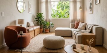 A nova tendência de decoração que deixa salas pequenas mais amplas sem perder conforto e estilo