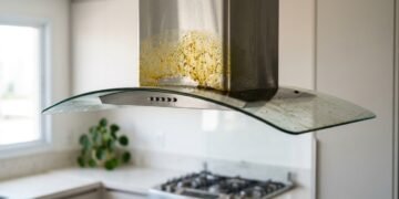 Como remover a crosta amarelada do exaustor sem usar produtos caros