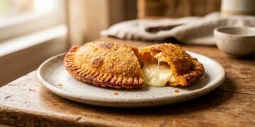 Como fazer empanadas de banana-da-terra madura com queijo ricota