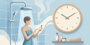 Quantos minutos de banho é seguro para a pele
