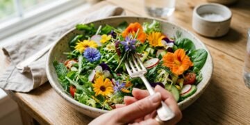 4 plantas com flores comestíveis para cultivar em vasos e levar direto para saladas, chás e sobremesas