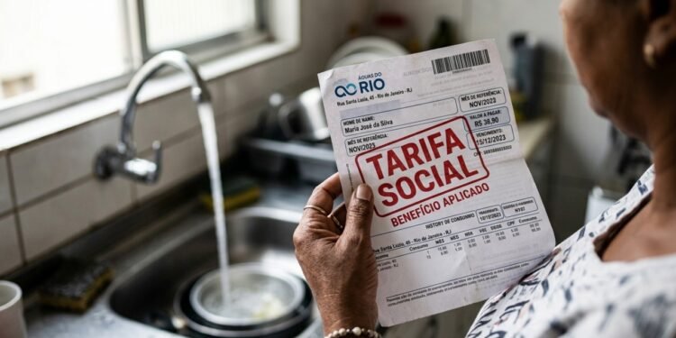 Nova tarifa social reduz a conta de água pela metade e famílias inscritas no CadÚnico podem entrar automaticamente