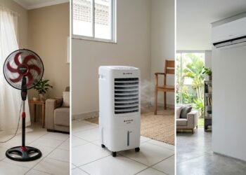 Ventilador, climatizador ou ar-condicionado: qual refresca mais a casa gastando menos energia