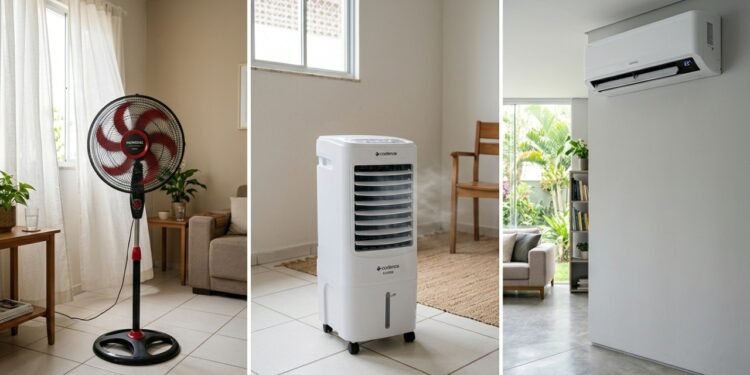 Ventilador, climatizador ou ar-condicionado: qual refresca mais a casa gastando menos energia