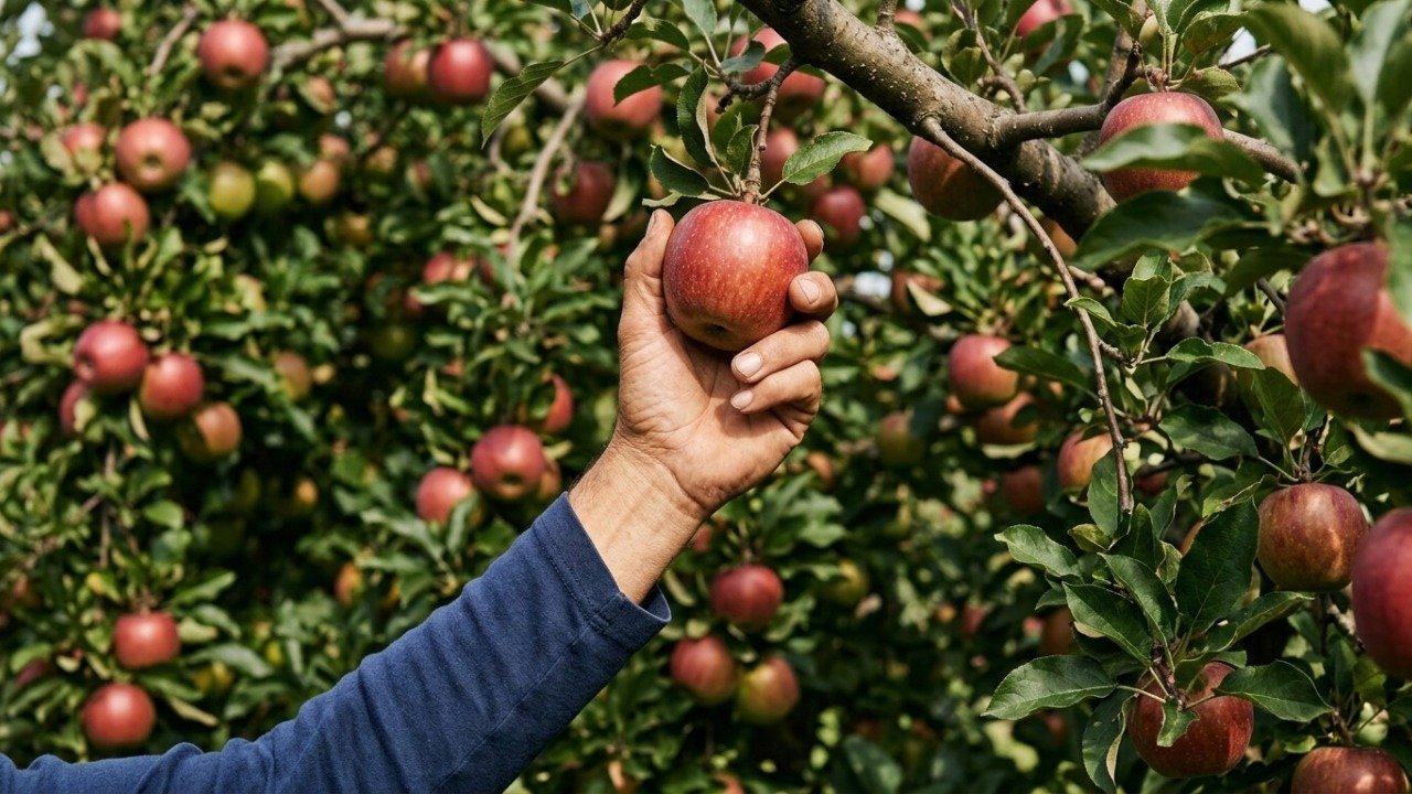 Por que tirar frutas ainda pequenas da árvore pode ser a decisão mais importante para ter uma colheita bonita