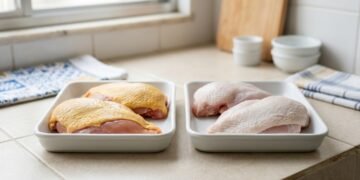 Frango com pele amarela ou pele branca? Qual a diferença e qual você deve comprar