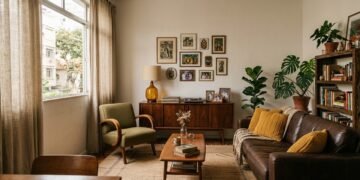 Nem mobiliário minimalista, nem estilo industrial: a tendência vintage que retorna às salas de estar em 2026
