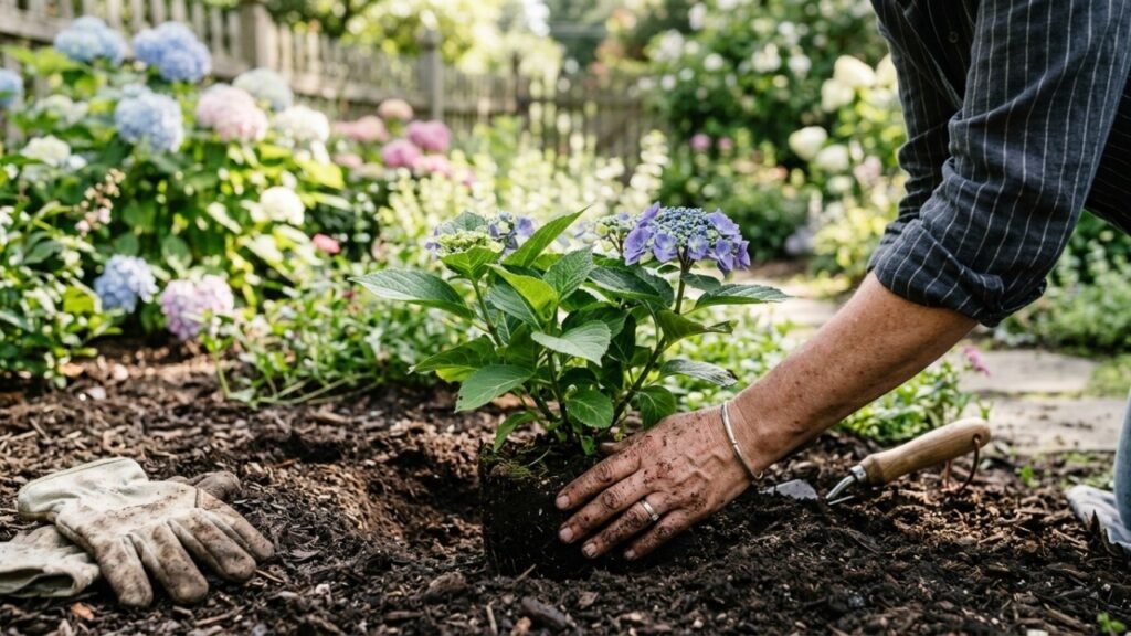 Sua hortênsia murcha, queima ou não floresce? O problema pode estar no lugar onde ela foi plantada