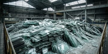 Pesquisadores alemães desenvolvem um método não destrutivo para reutilizar 220 mil toneladas de vidro de janelas descartado anualmente na fabricação de novos vidros.