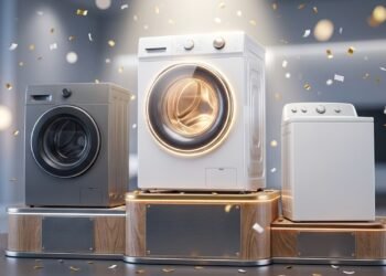 Esqueça os modelos tradicionais: a nova máquina de lavar da Xiaomi aposta em tecnologia, rapidez e design minimalista