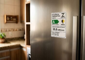 Duas geladeiras com selo A podem pesar diferente na conta e o número em kWh revela a melhor