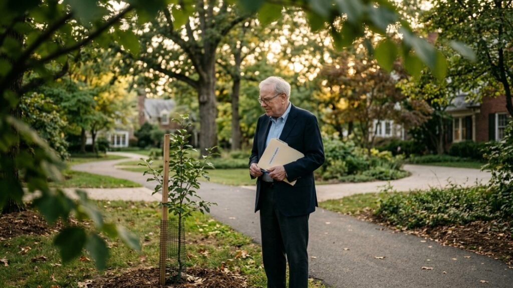 Warren Buffett, bilionário de 95 anos: "Quem está hoje à sombra de alguém é porque alguém plantou uma árvore há muito tempo."