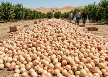 Produtor fica impedido de vender nectarinas por briga sobre direitos da fruta e distribui mais de 45 toneladas de graça