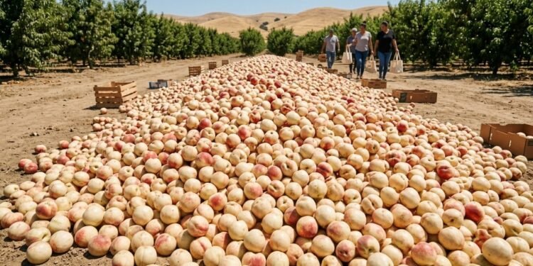 Produtor fica impedido de vender nectarinas por briga sobre direitos da fruta e distribui mais de 45 toneladas de graça