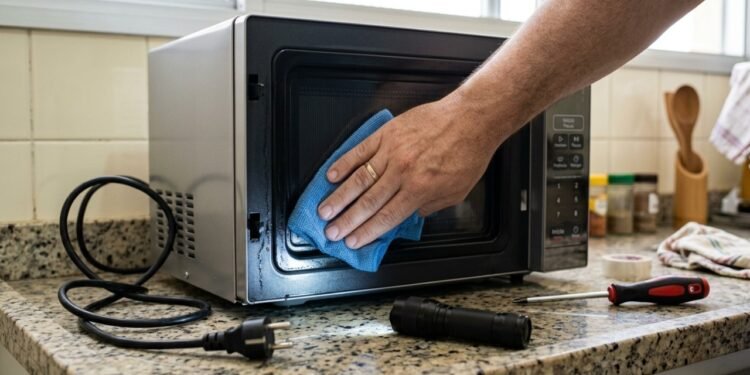 Como fazer o conserto mais comum em micro-ondas para economizar tempo com assistência e dinheiro