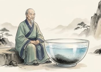 Lao Tzu, filósofo: “Espere até que a lama assente e a água fique limpa; permaneça imóvel até que surja a ação correta.”