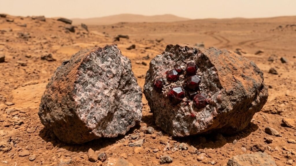 Cientistas encontram mineral nunca visto em amostra marciana e abrem nova pista sobre o passado de Marte