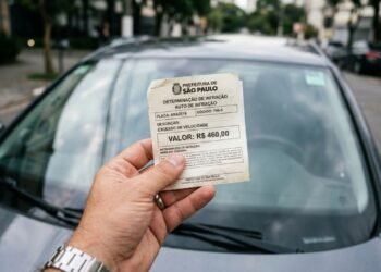 Motoristas podem receber multa de R$ 460 mesmo após passar na inspeção se adesivo não estiver visível