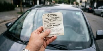 Motoristas podem receber multa de R$ 460 mesmo após passar na inspeção se adesivo não estiver visível