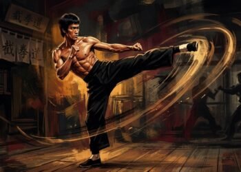Citação de Bruce Lee do dia: “Não temo o homem que praticou 10.000 chutes uma vez, mas sim o homem que praticou um chute 10.000 vezes.”