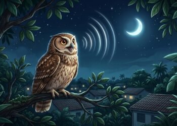 O que significa ouvir uma coruja cantando a noite