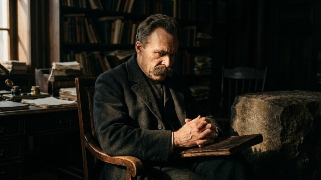 Nietzsche cutuca quem confunde felicidade com conforto: “O que é a felicidade? O sentimento de que o poder aumenta; o sentimento de ter superado uma resistência”