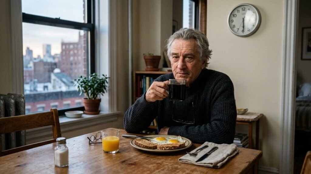 “Você terá tempo para descansar quando estiver morto”: a filosofia que mantém Robert De Niro em movimento