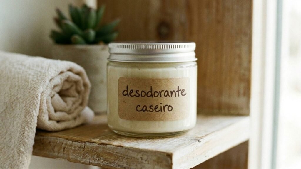 A receita caseira com poucos ingredientes que entrou na rotina de quem quer fugir do alumínio no desodorante