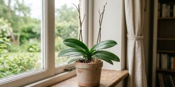 O erro silencioso que impede sua orquídea de florescer mesmo quando as folhas parecem saudáveis