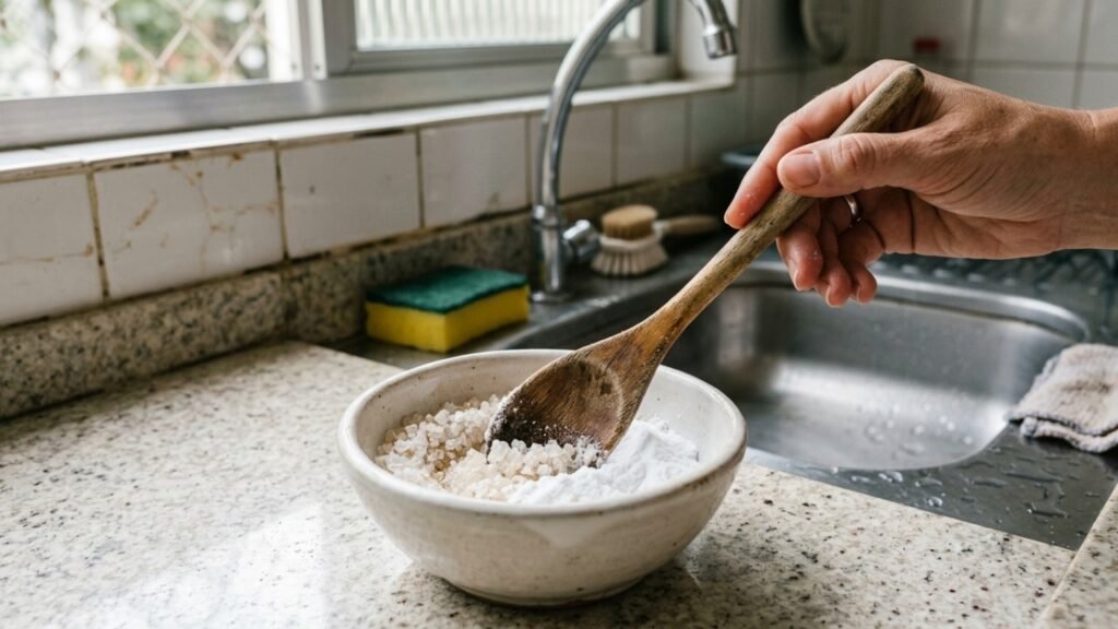 Dois ingredientes esquecidos no armário podem facilitar a faxina, mas muita gente usa essa mistura do jeito errado