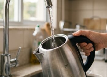 O hábito com a chaleira que parece inofensivo, mas vira desperdício diário