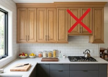 Adeus ao armário de cozinha: a tendência mais elegante, barata e prática para a sua cozinha em 2026