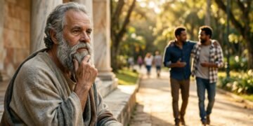 Sócrates explicou como reconhecer um amigo antes da dificuldade