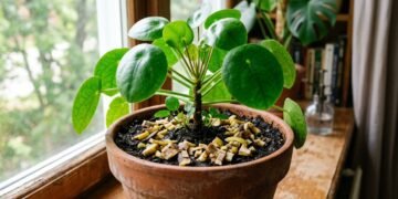 Nem adubo nem terra nova: o ingrediente de cozinha que faz qualquer planta voltar a viver