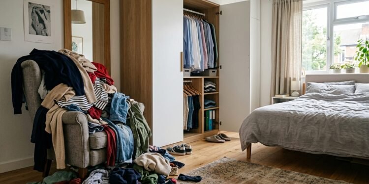 O hábito de deixar roupa na cadeira tem um significado inesperado