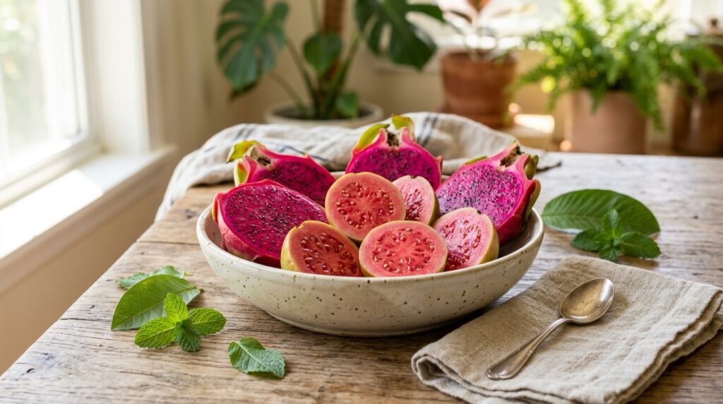alimentos naturalmente rosados