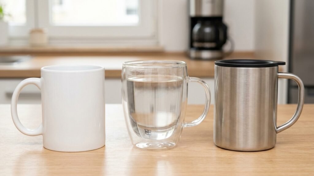 O material da sua xícara pode estar esfriando o café sem você perceber