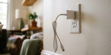 Esse hábito com o carregador pode colocar sua casa em risco sem você perceber