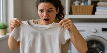Por que as roupas brancas ficam acinzentadas com o tempo: sabão em excesso, água ou máquina suja? 