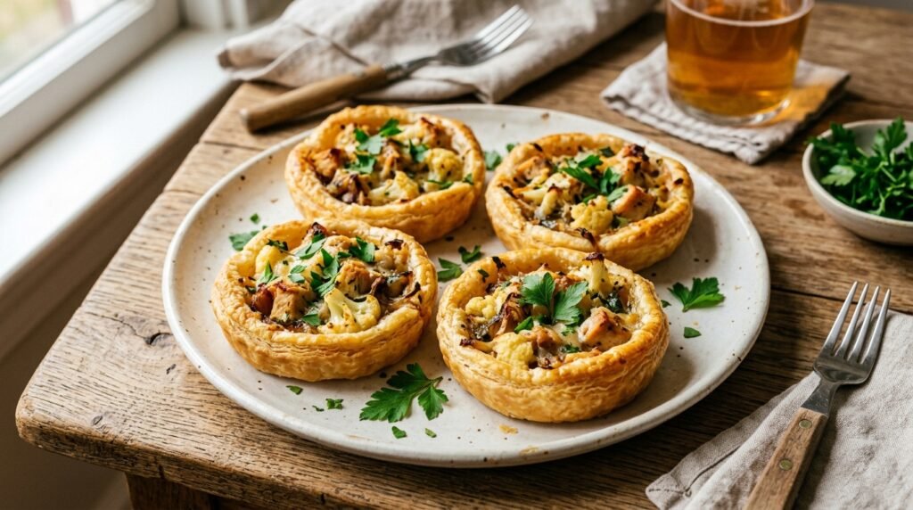 tortinhas de frango saudáveis