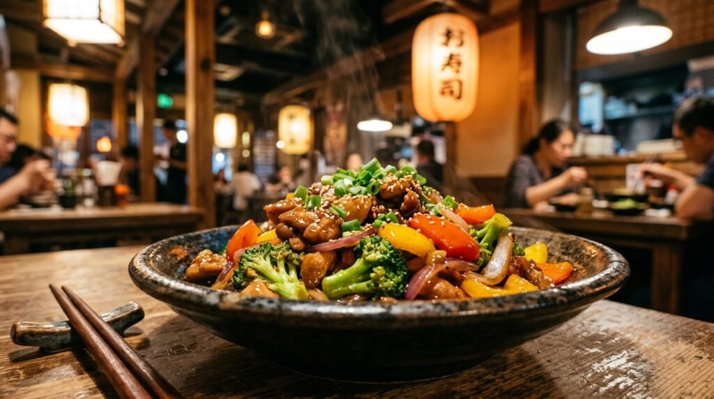 frango salteado chinês