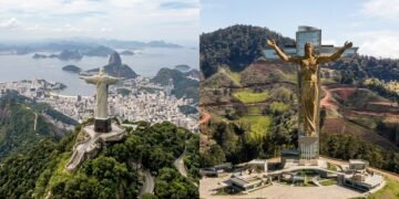 Colômbia constrói Cristo que será maior que o do Rio (Imagem gerada por inteligência artificial)