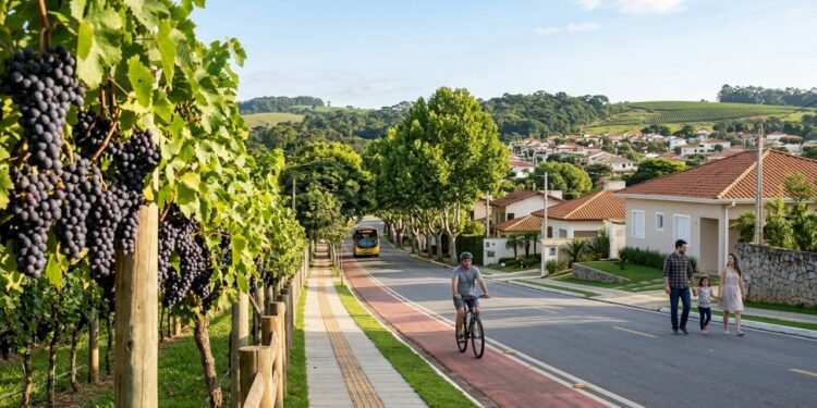 Cidade que trocou o café pela uva e virou uma das 15 melhores para viver no Brasil