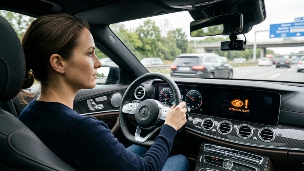 Carros novos ganham câmera que detecta distração ao volante