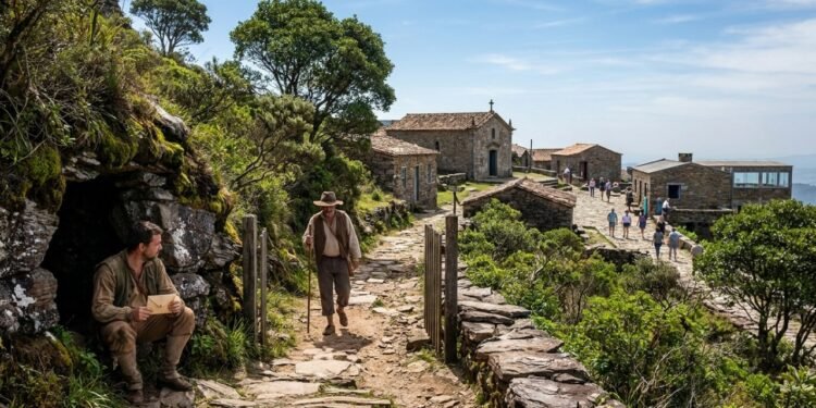 São Thomé das Letras reúne casas de pedra, ruas antigas e montanhas //