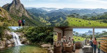 Aiuruoca reúne montanhas, cachoeiras e grandes áreas preservadas //