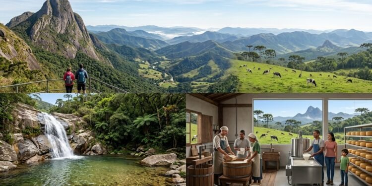 Aiuruoca reúne montanhas, cachoeiras e grandes áreas preservadas //