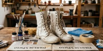 O segredo para renovar botas antigas sem comprar um par novo